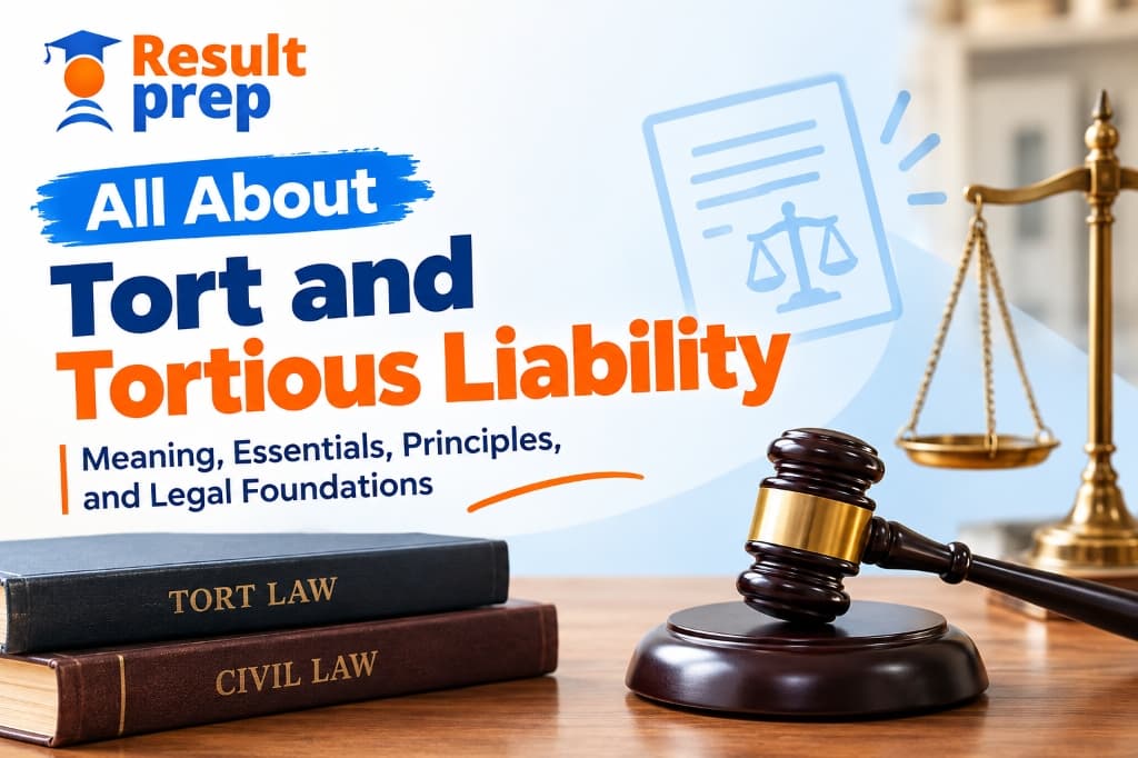 All About Tort and Tortious Liability: Meaning, Essentials, Principles, and Legal Foundations