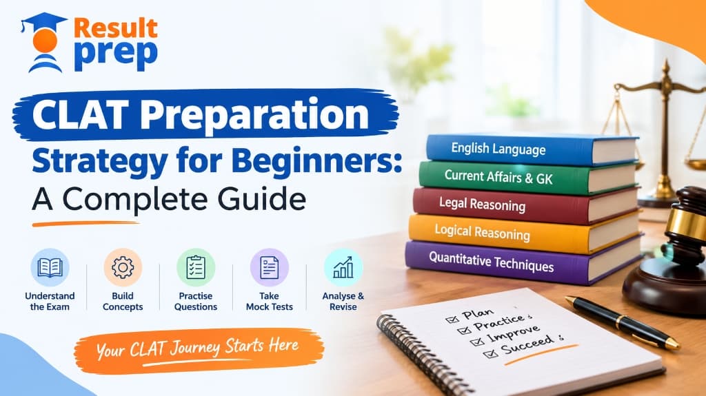 CLAT Preparation Strategy for Beginners: A Complete Guide
