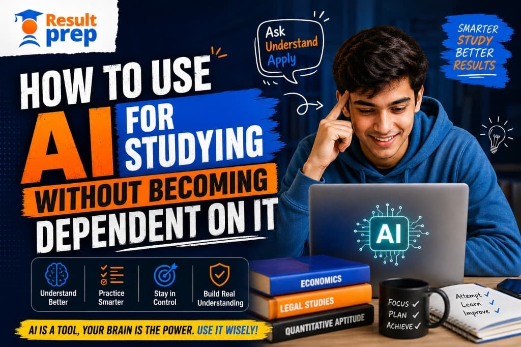 How to Use AI for Studying Without Becoming Dependent on It