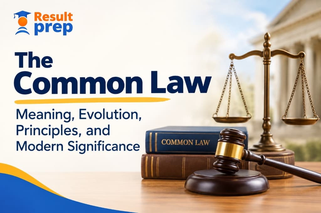 The Common Law: Meaning, Evolution, Principles, and Modern Significance