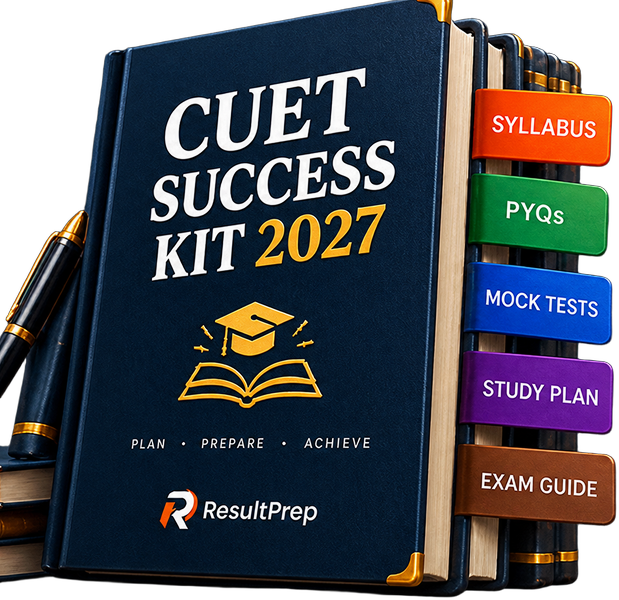 CUET 2027 Success Kit 3D Binder